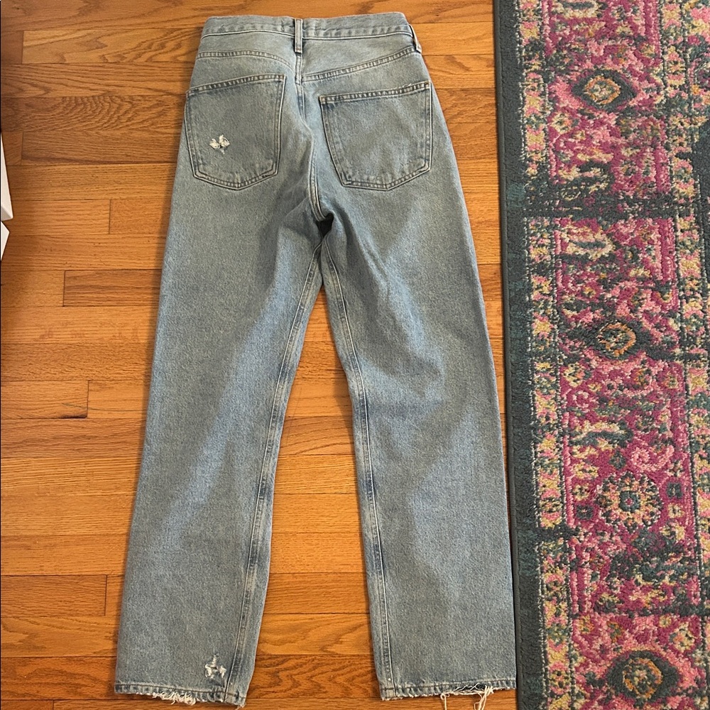 Distressed women’s Jeans - Straight Fit - Picture 3 of 4